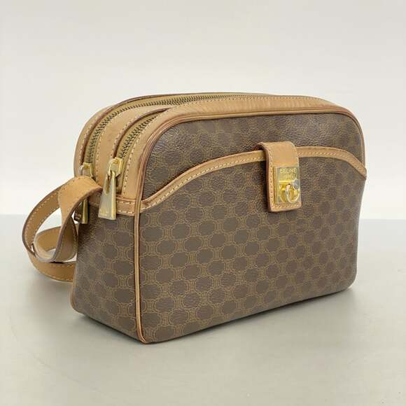 Celine Vintage Saddle Flap Shoulder Bag #232674C53B - Picture 2 of 9